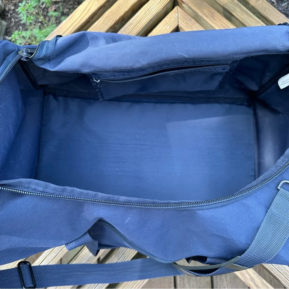 Flying Circle West Virginia Mountaineers Large Military Grade Duffel Bag Blue